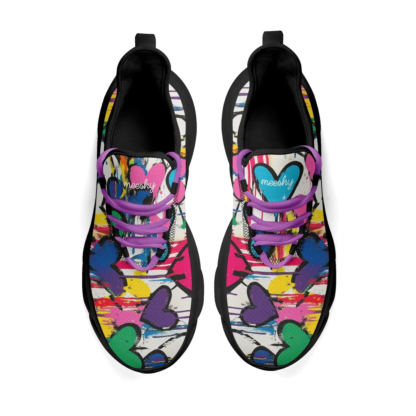 meeshy-air-athletic-sneaker-graffiti-hearts-v1-damen-sneaker-jlr-design-16 - JLR Design