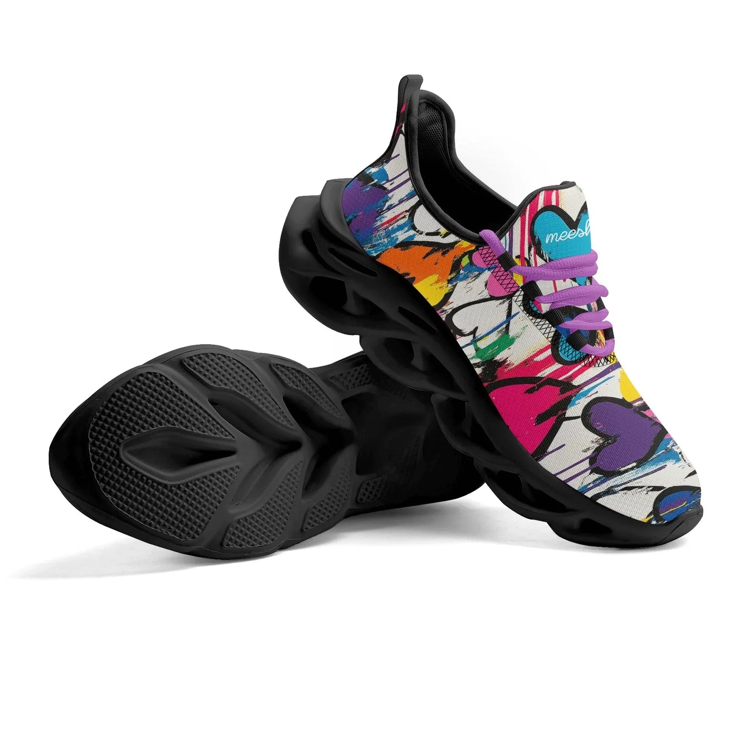 meeshy-air-athletic-sneaker-graffiti-hearts-v1-herren-sneaker-jlr-design-18 - JLR Design