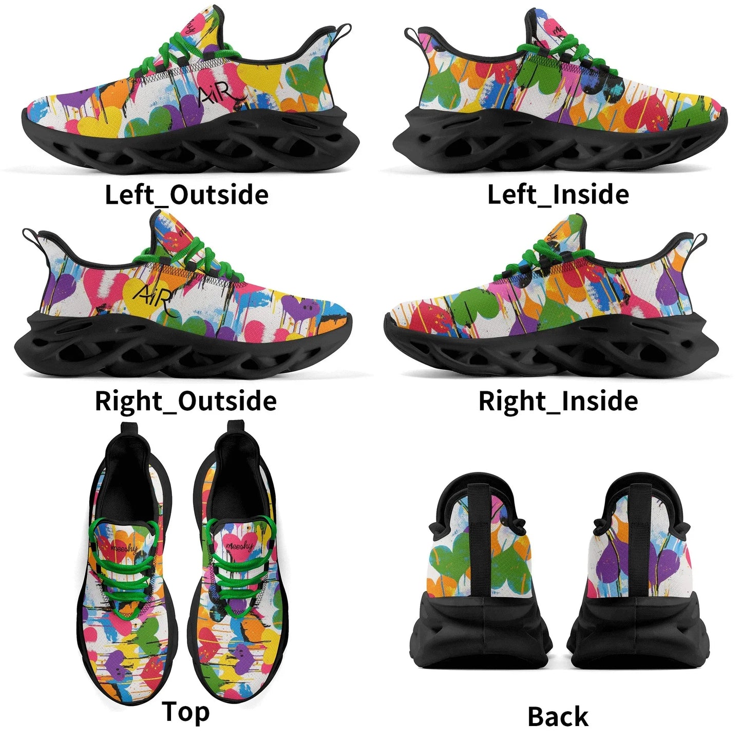 meeshy-air-athletic-sneaker-graffiti-hearts-v2-herren-sneaker-jlr-design-20 - JLR Design