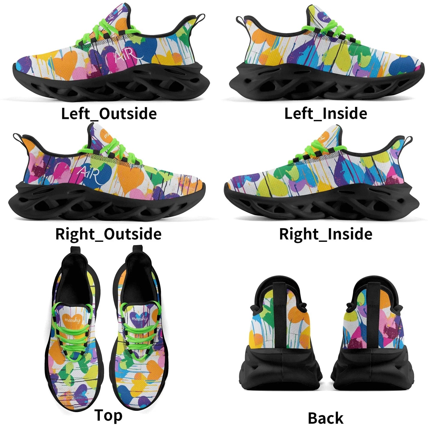 meeshy-air-athletic-sneaker-graffiti-hearts-v3-herren-sneaker-jlr-design-20 - JLR Design