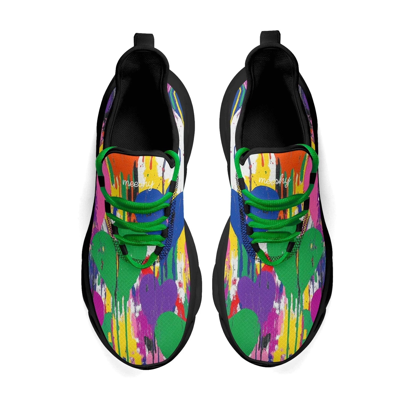 meeshy-air-athletic-sneaker-graffiti-hearts-v4-herren-sneaker-jlr-design-16 - JLR Design