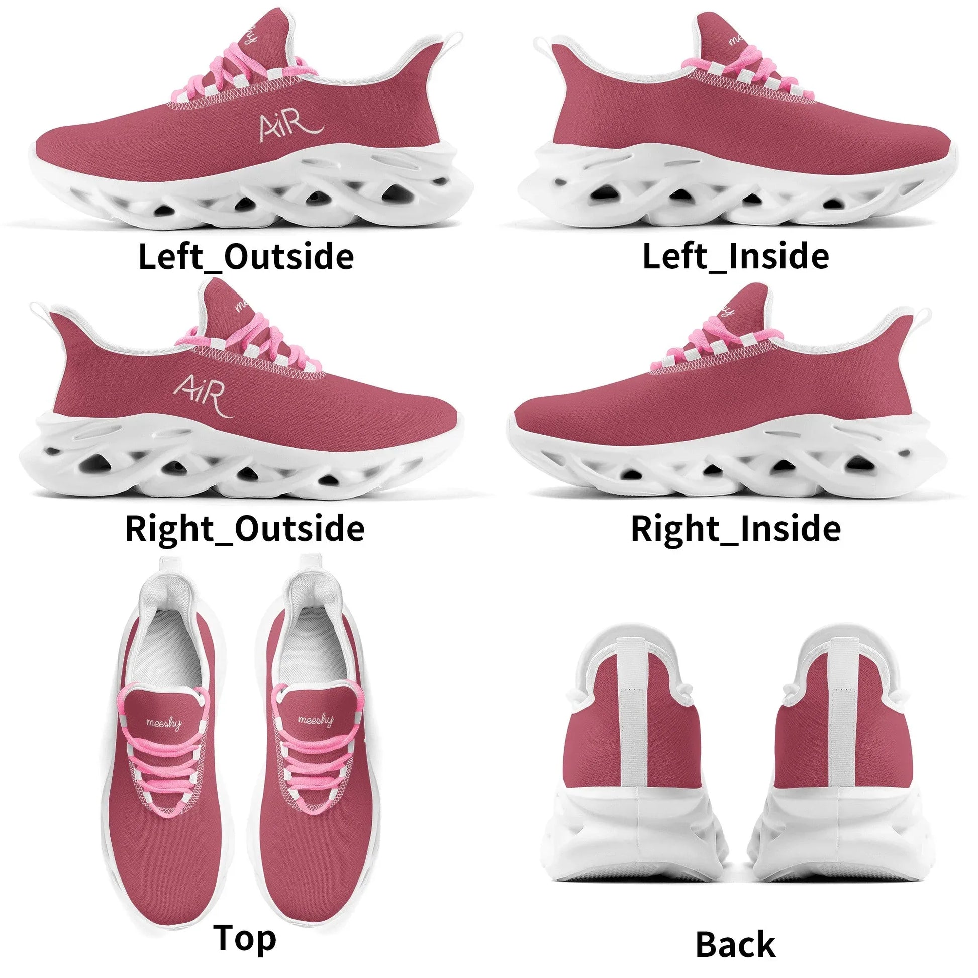meeshy-air-athletic-sneaker-hippie-pink-damen-sneaker-jlr-design-10 - JLR Design
