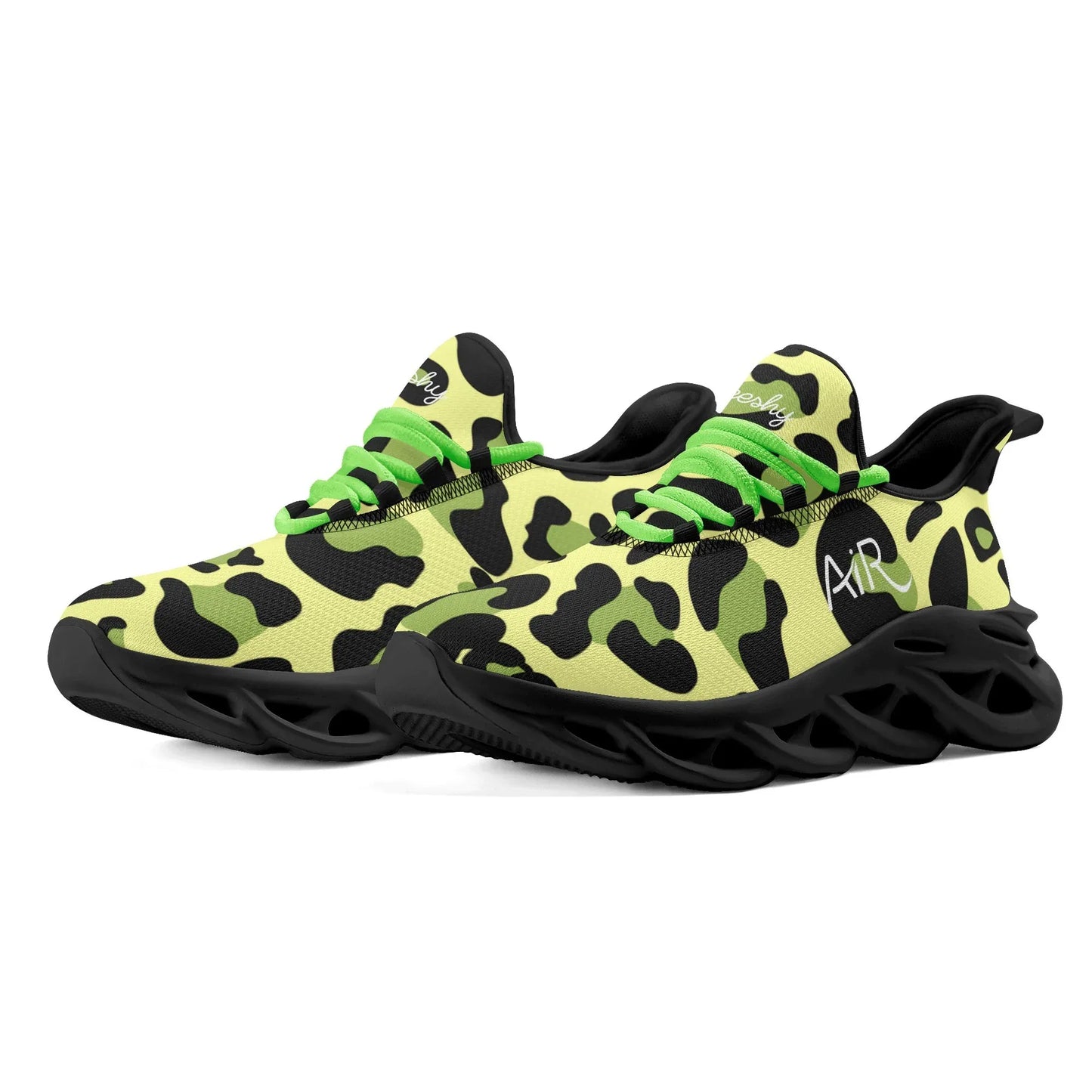 meeshy-air-athletic-sneaker-leopard-grun-herren-sneaker-jlr-design-1 - JLR Design
