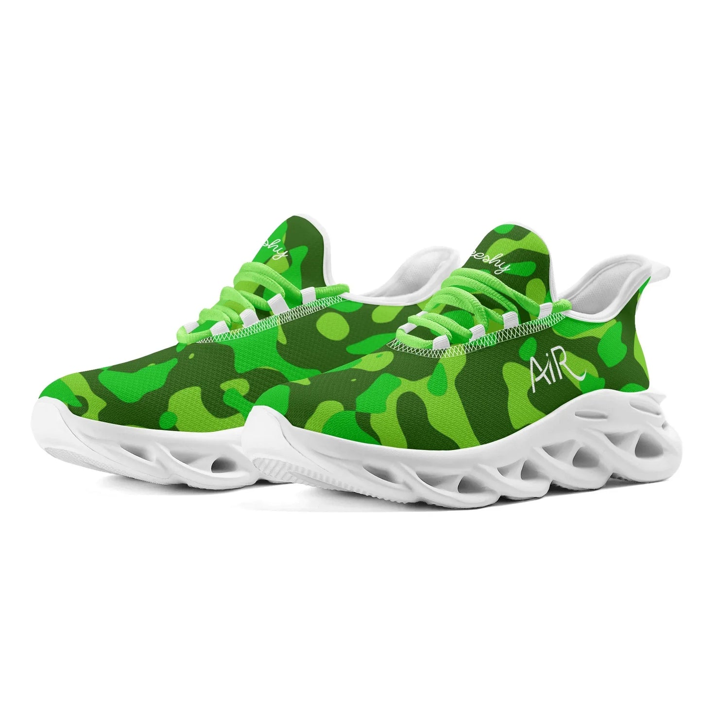 meeshy-air-athletic-sneaker-lime-green-camouflage-damen-sneaker-jlr-design-2 - JLR Design
