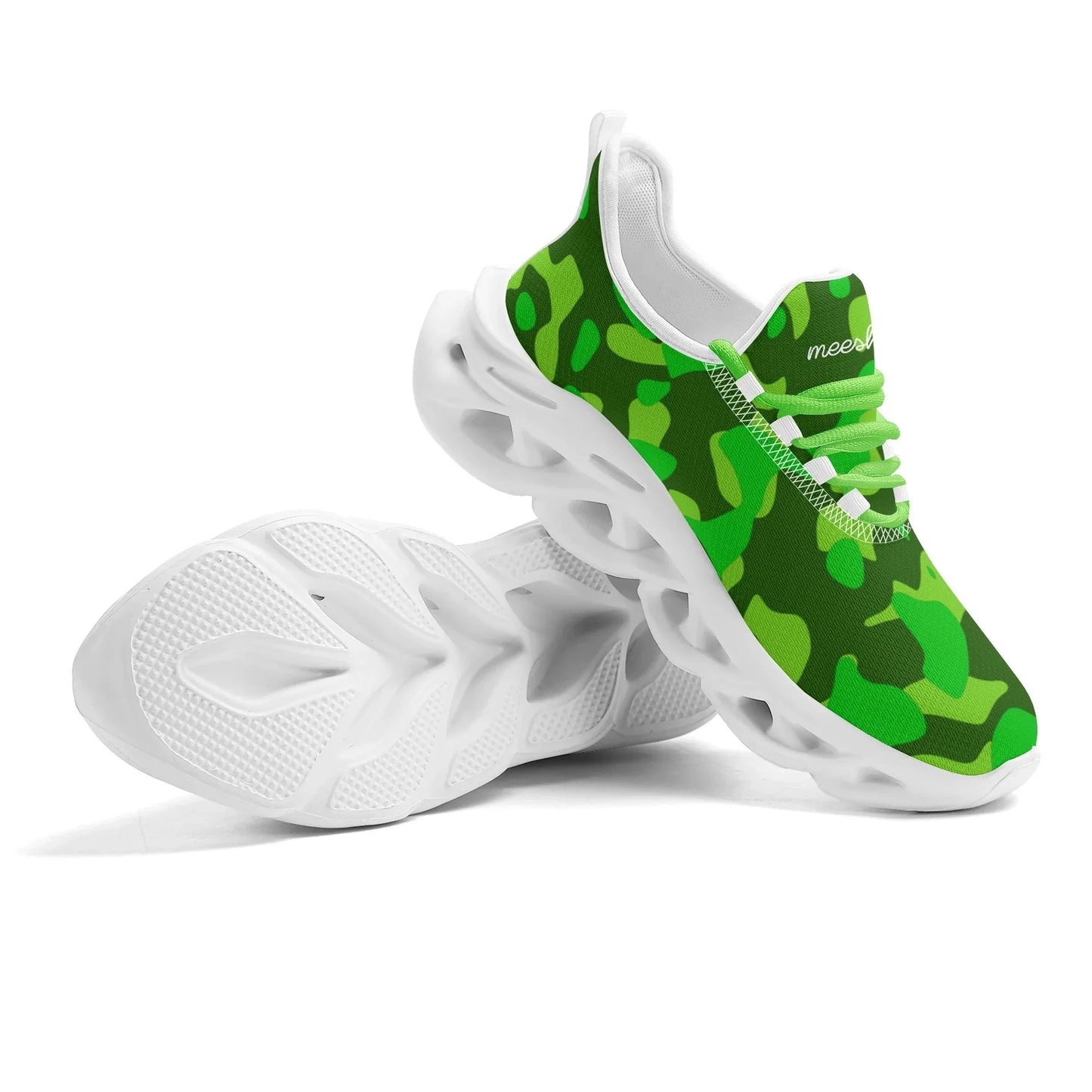 meeshy-air-athletic-sneaker-lime-green-camouflage-damen-sneaker-jlr-design-9 - JLR Design