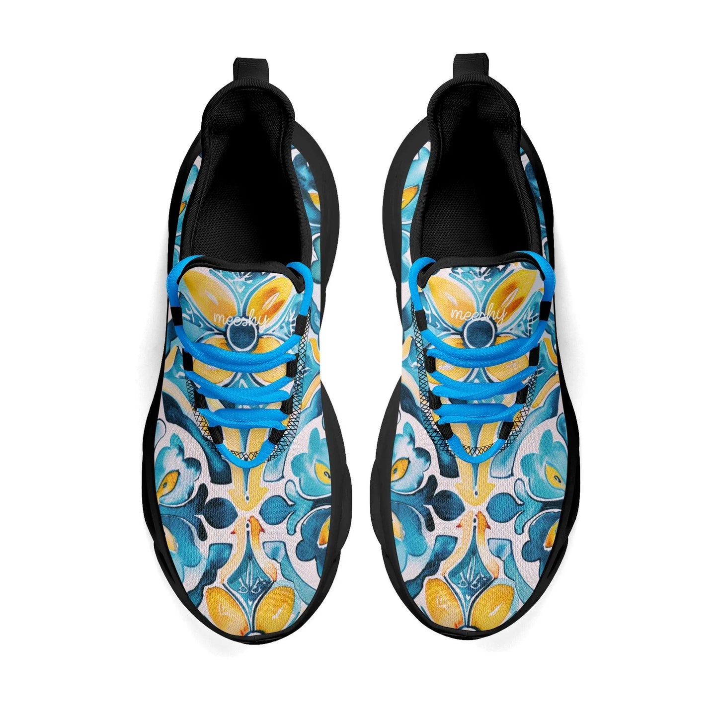 meeshy-air-athletic-sneaker-mediterranean-tile-v4-damen-sneaker-jlr-design-16 - JLR Design