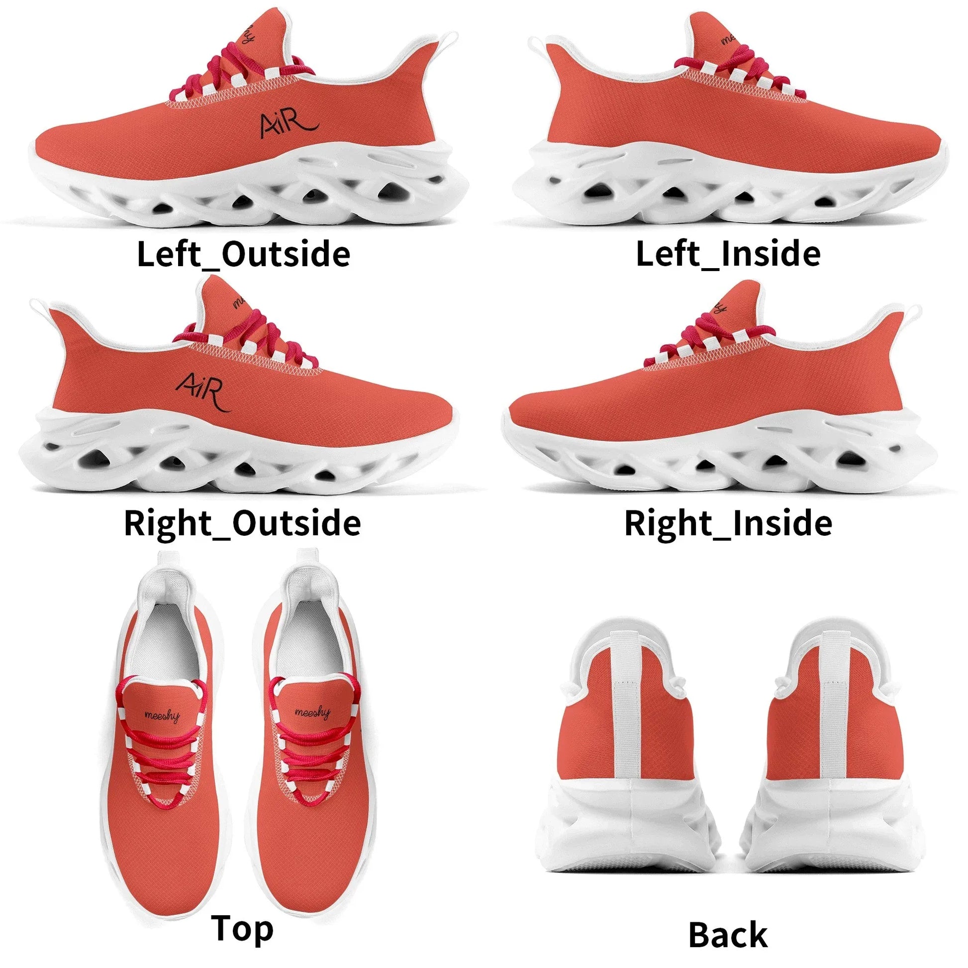 meeshy-air-athletic-sneaker-orange-red-damen-sneaker-jlr-design-10 - JLR Design
