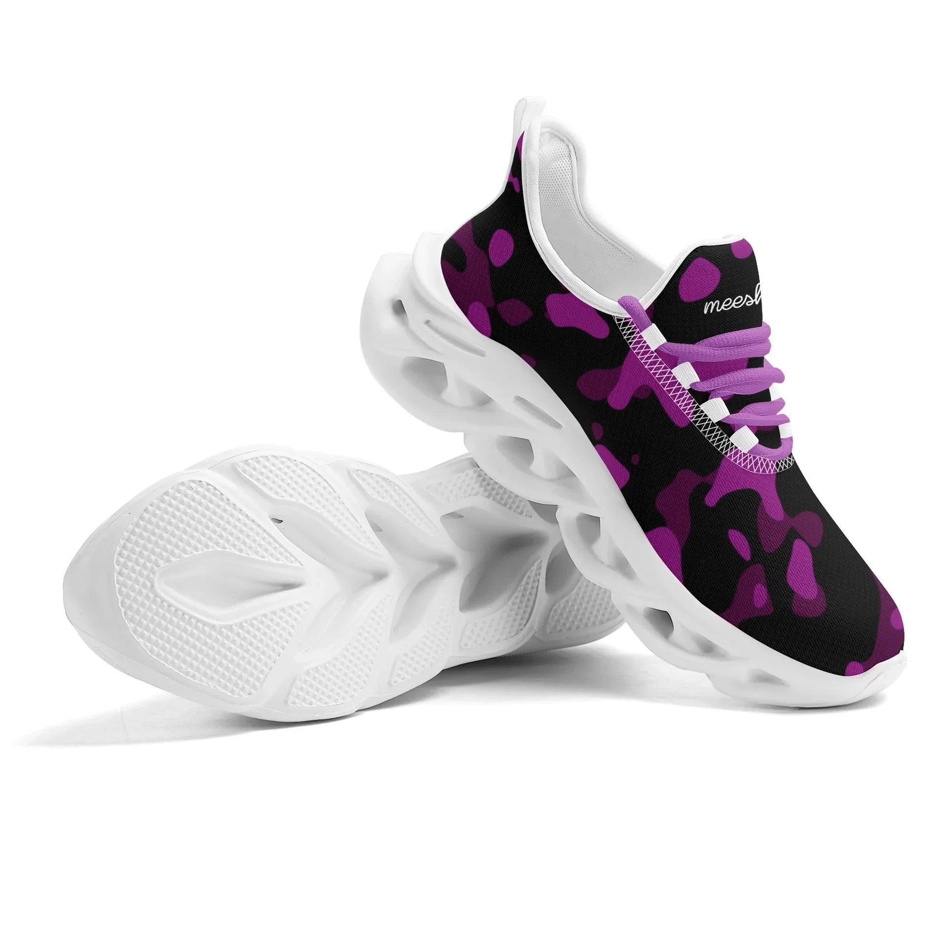 meeshy-air-athletic-sneaker-purple-camouflage-damen-sneaker-jlr-design-9 - JLR Design