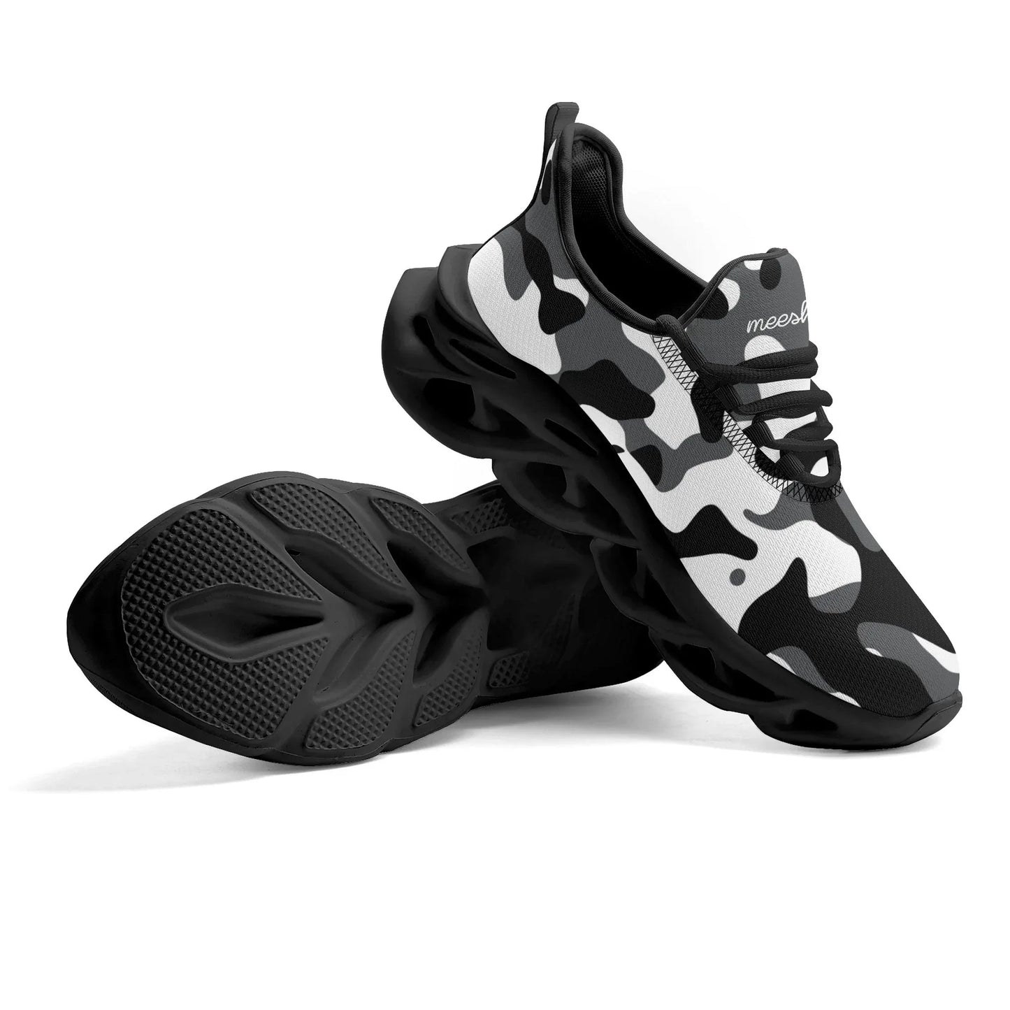 meeshy-air-athletic-sneaker-schwarz-grau-weiss-camouflage-damen-sneaker-jlr-design-1 - JLR Design