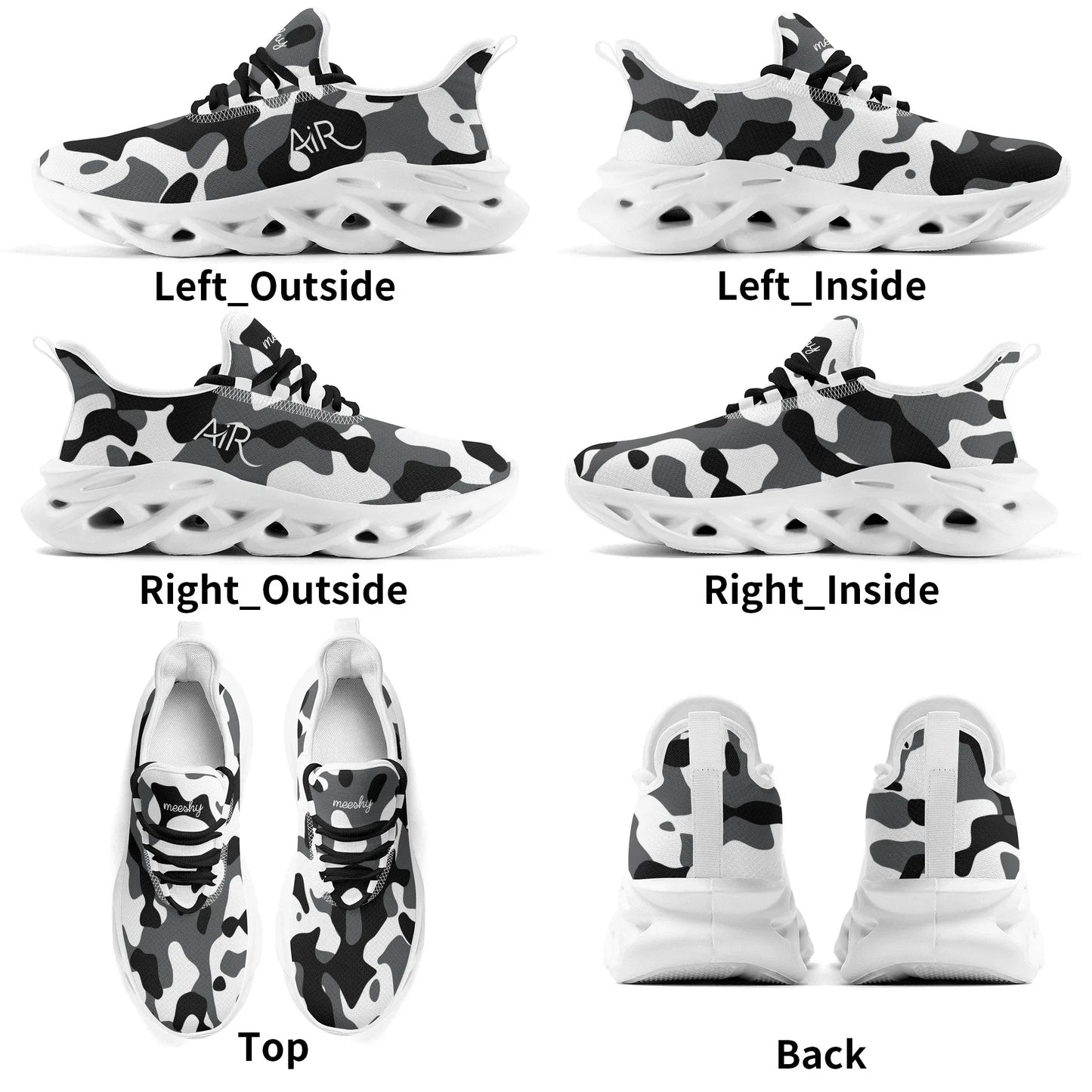 meeshy-air-athletic-sneaker-schwarz-grau-weiss-camouflage-damen-sneaker-jlr-design-10 - JLR Design