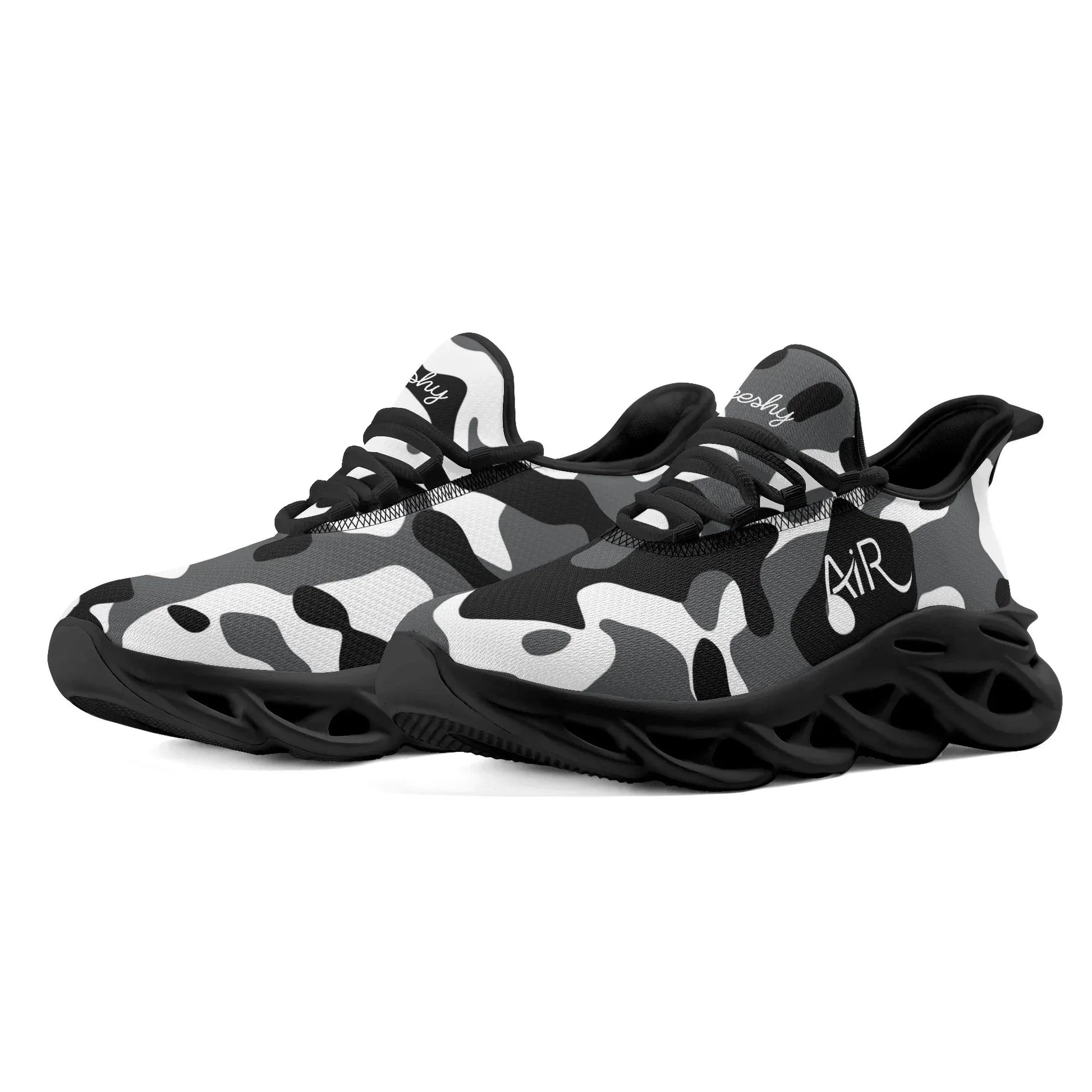 meeshy-air-athletic-sneaker-schwarz-grau-weiss-camouflage-damen-sneaker-jlr-design-11 - JLR Design