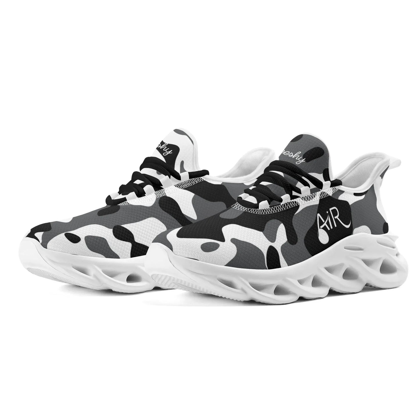 meeshy-air-athletic-sneaker-schwarz-grau-weiss-camouflage-damen-sneaker-jlr-design-2 - JLR Design