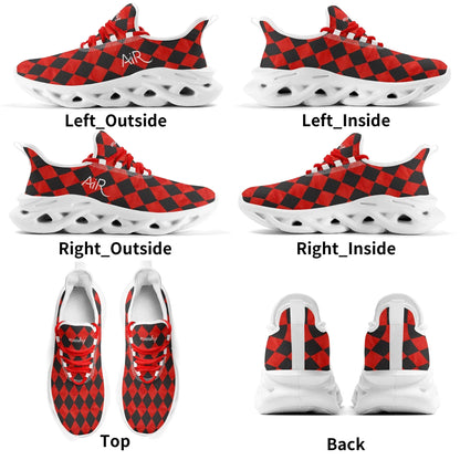 meeshy-air-athletic-sneaker-schwarz-rot-kariert-herren-sneaker-jlr-design-11 - JLR Design