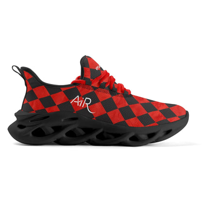 meeshy-air-athletic-sneaker-schwarz-rot-kariert-herren-sneaker-jlr-design-15 - JLR Design