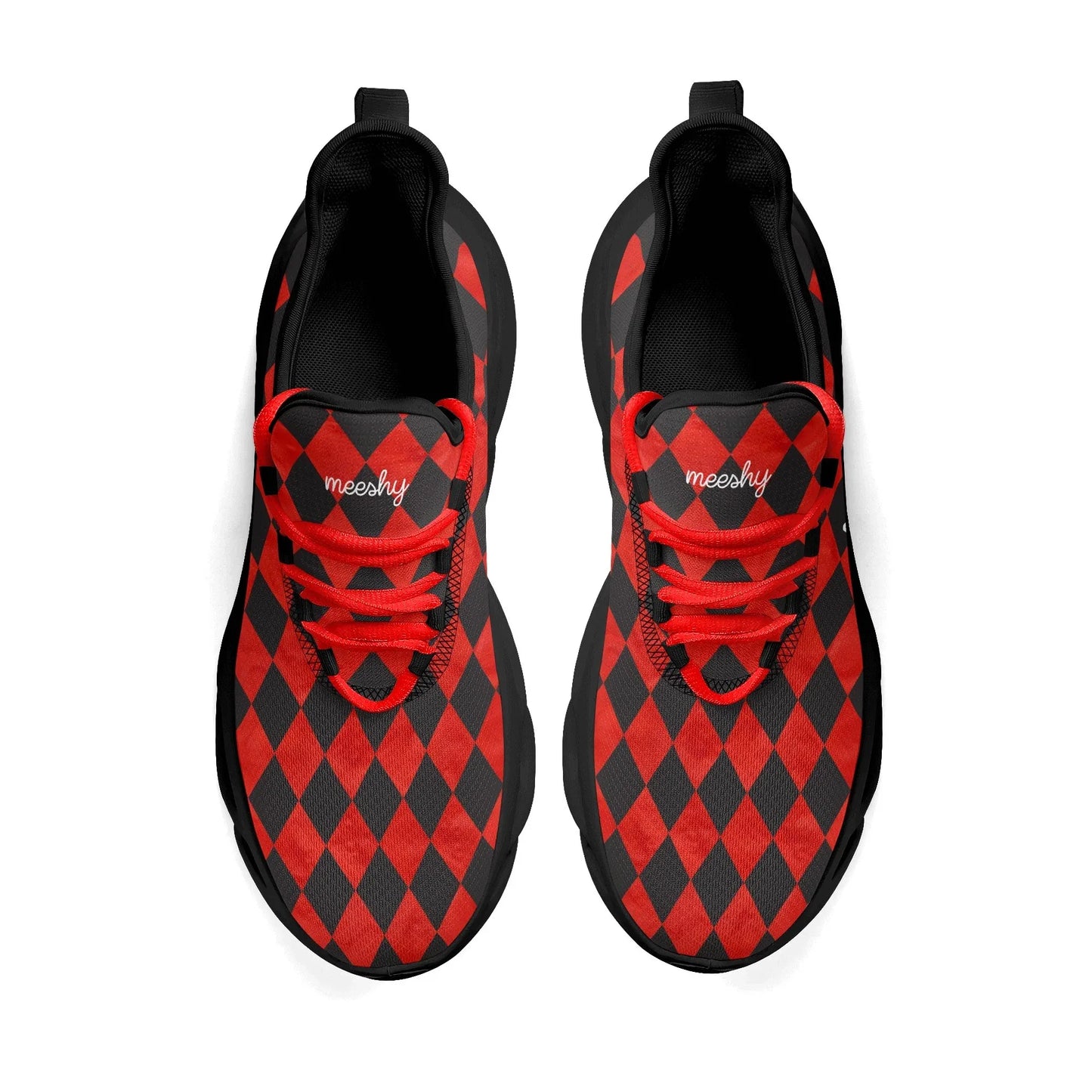 meeshy-air-athletic-sneaker-schwarz-rot-kariert-herren-sneaker-jlr-design-16 - JLR Design