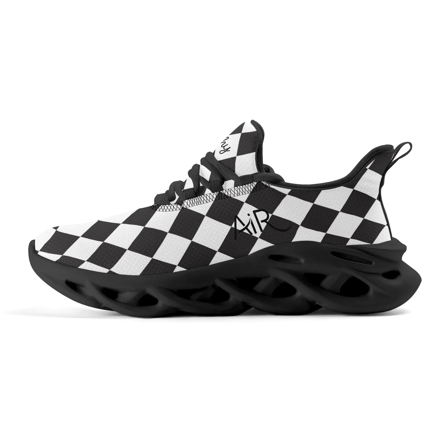 meeshy-air-athletic-sneaker-schwarz-weiss-kariert-herren-sneaker-jlr-design-12 - JLR Design