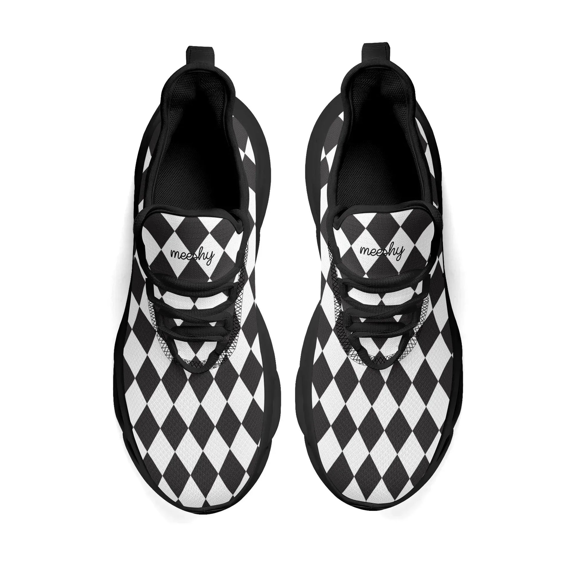 meeshy-air-athletic-sneaker-schwarz-weiss-kariert-herren-sneaker-jlr-design-16 - JLR Design