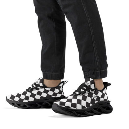 meeshy-air-athletic-sneaker-schwarz-weiss-kariert-herren-sneaker-jlr-design-19 - JLR Design