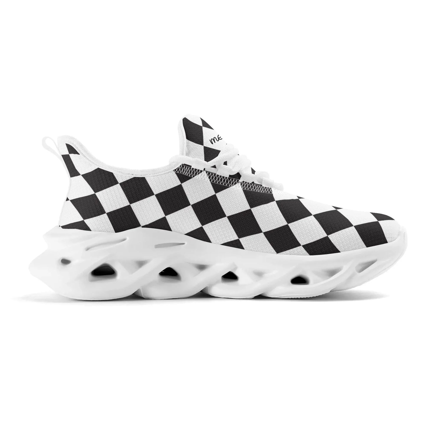 meeshy-air-athletic-sneaker-schwarz-weiss-kariert-herren-sneaker-jlr-design-4 - JLR Design