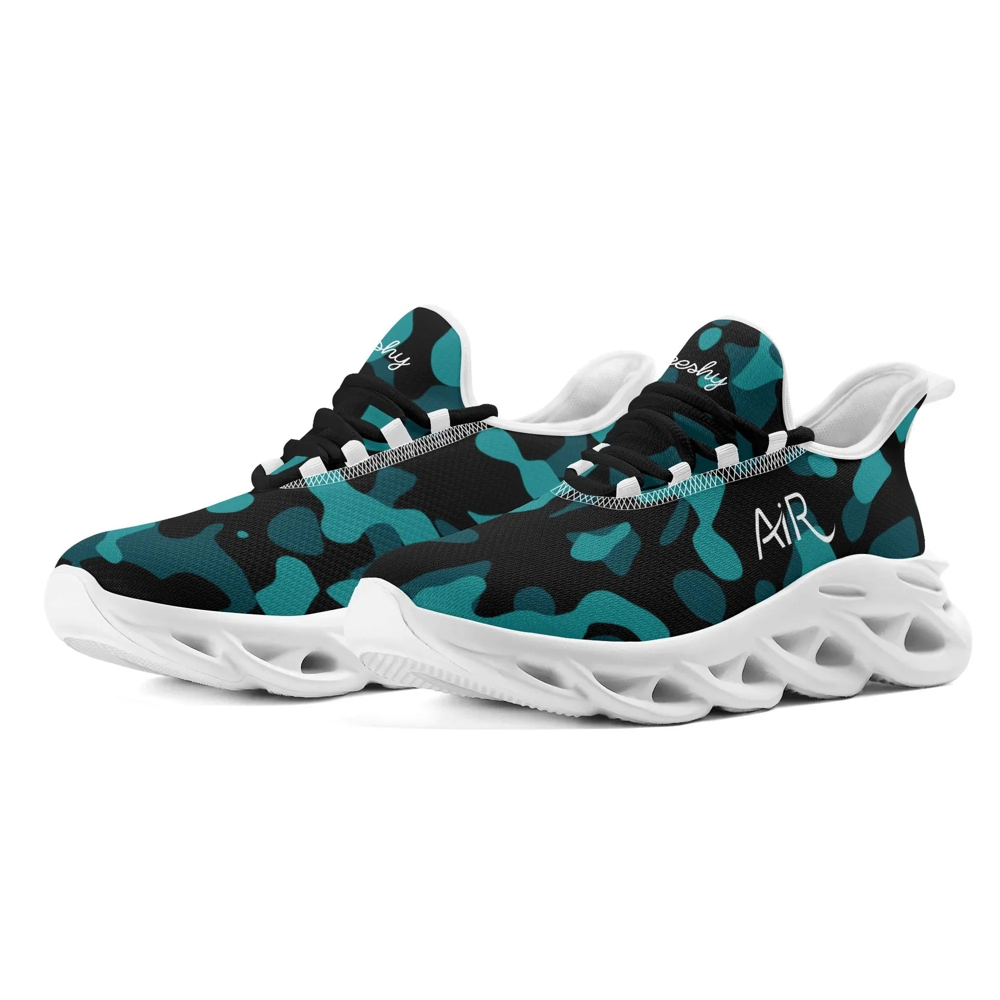 meeshy-air-athletic-sneaker-turkis-camouflage-damen-sneaker-jlr-design-2 - JLR Design