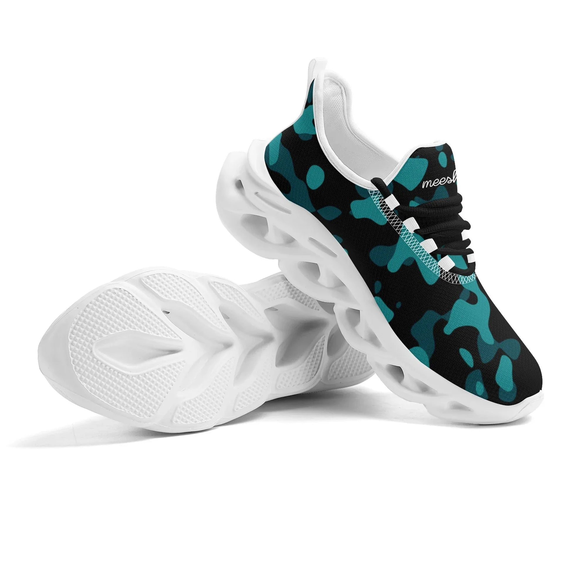 meeshy-air-athletic-sneaker-turkis-camouflage-damen-sneaker-jlr-design-9 - JLR Design