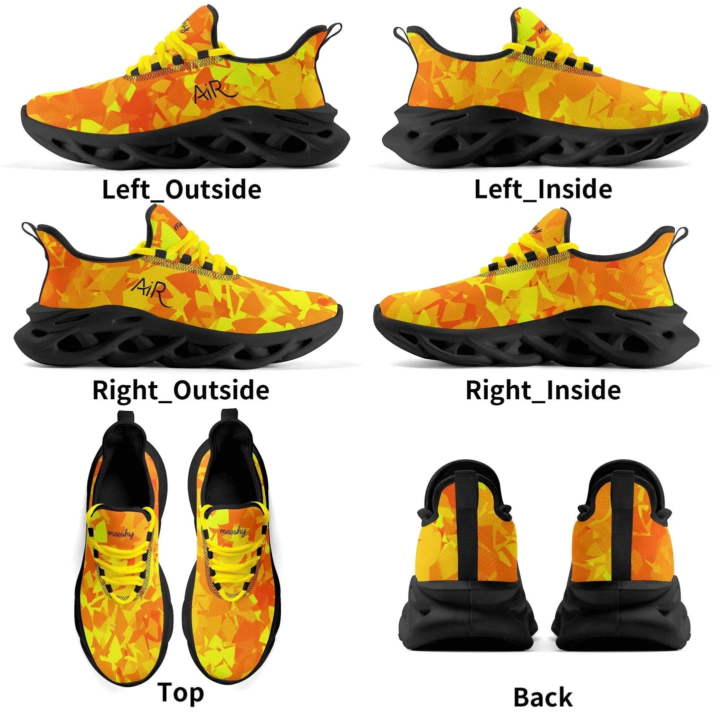 meeshy-air-athletic-sneaker-yellow-crystal-damen-sneaker-jlr-design-16 - JLR Design