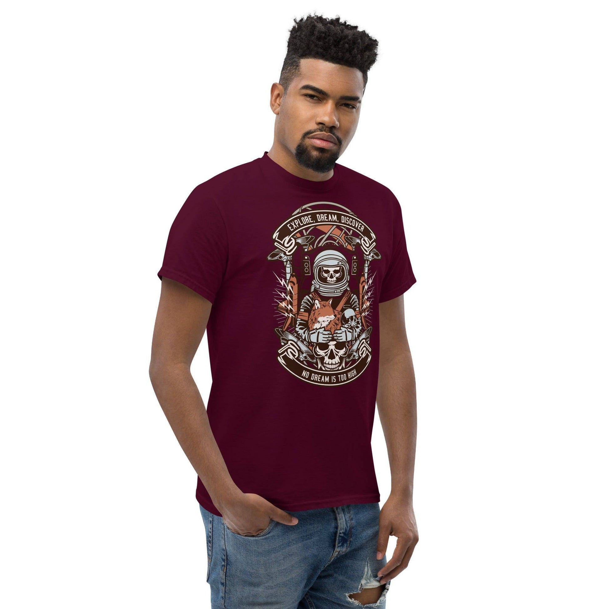 mens-classic-tee-maroon-right-front-65df701c7931d - JLR Design
