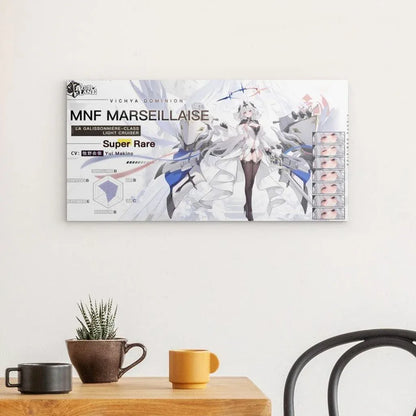 mnf-marseillaise-charakter-azur-lane-poster-poster-jlr-design-2 - JLR Design