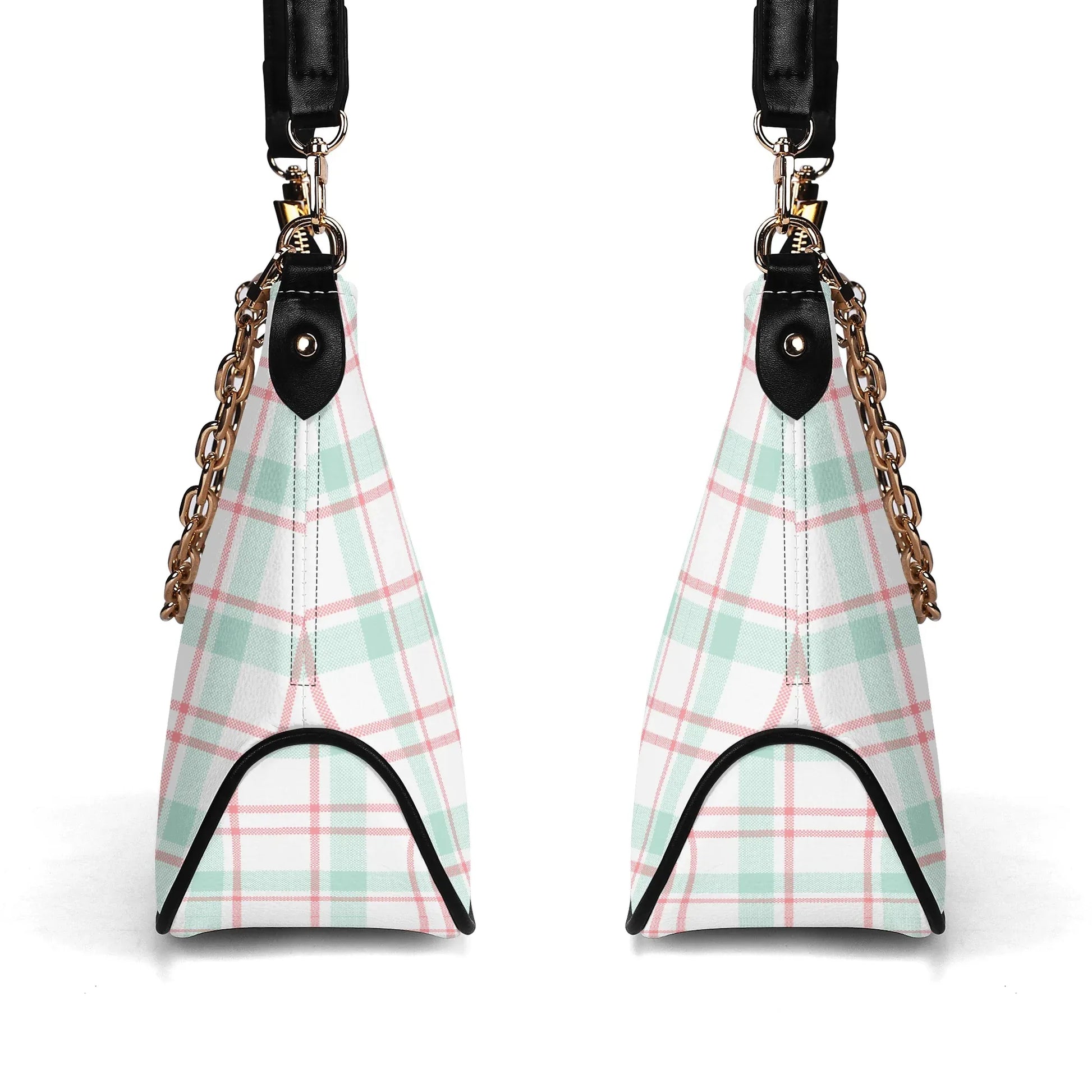 modisches-flanellmuster-elegante-umhangetasche-mit-kette-umhangetasche-jlr-design-4 - JLR Design