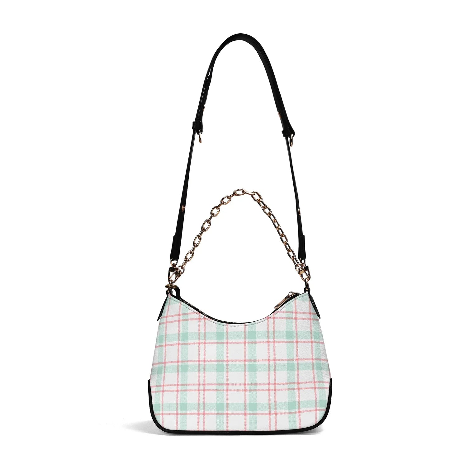 modisches-flanellmuster-elegante-umhangetasche-mit-kette-umhangetasche-jlr-design-5 - JLR Design