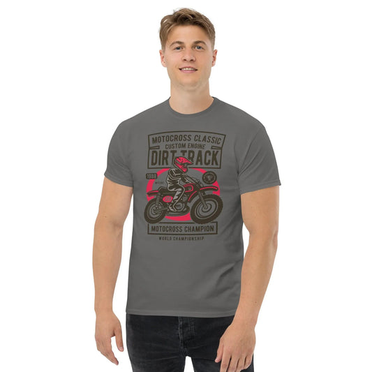 motocross-classic-dirt-track-herren-t-shirt-t-shirt-jlr-design-1 - JLR Design