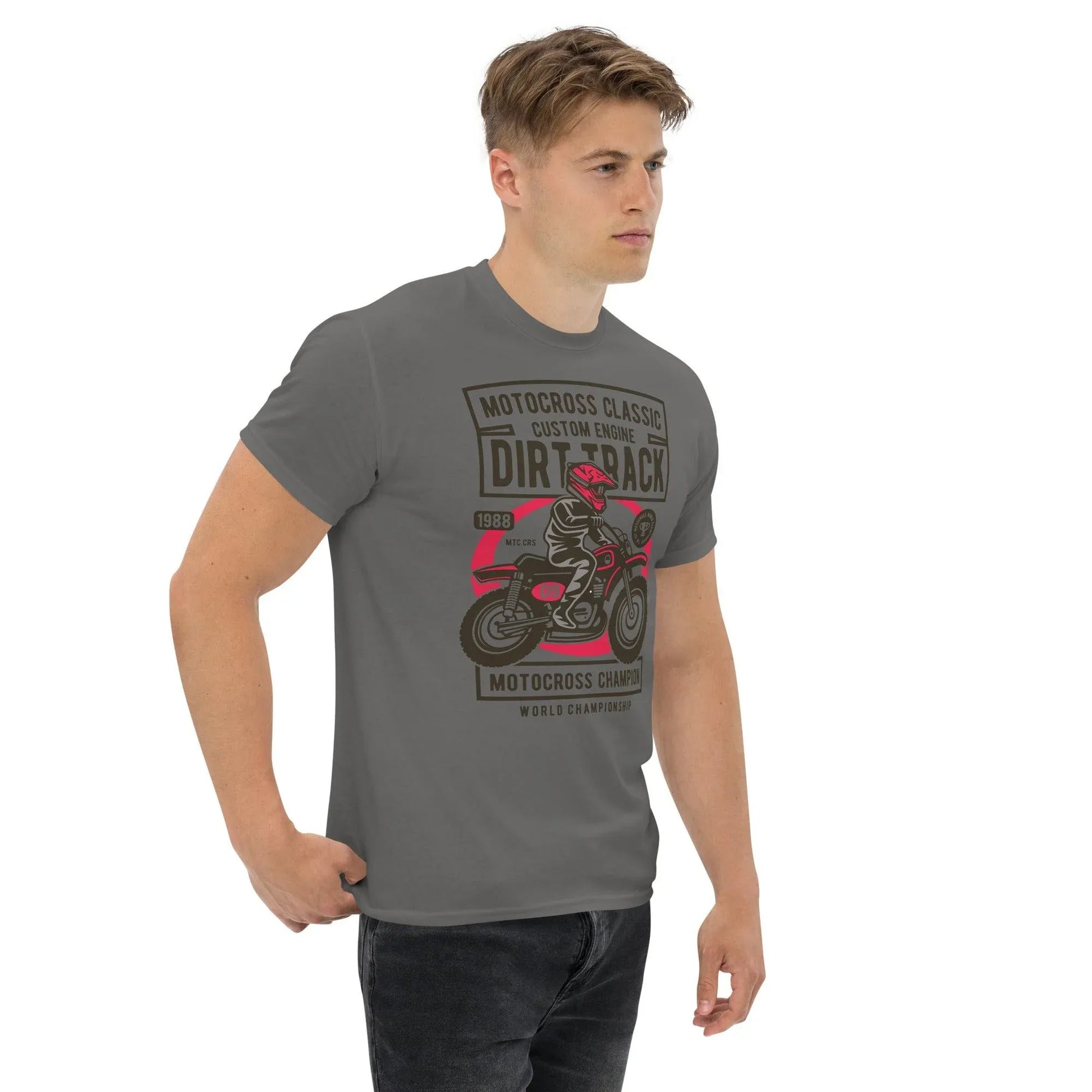 motocross-classic-dirt-track-herren-t-shirt-t-shirt-jlr-design-18 - JLR Design