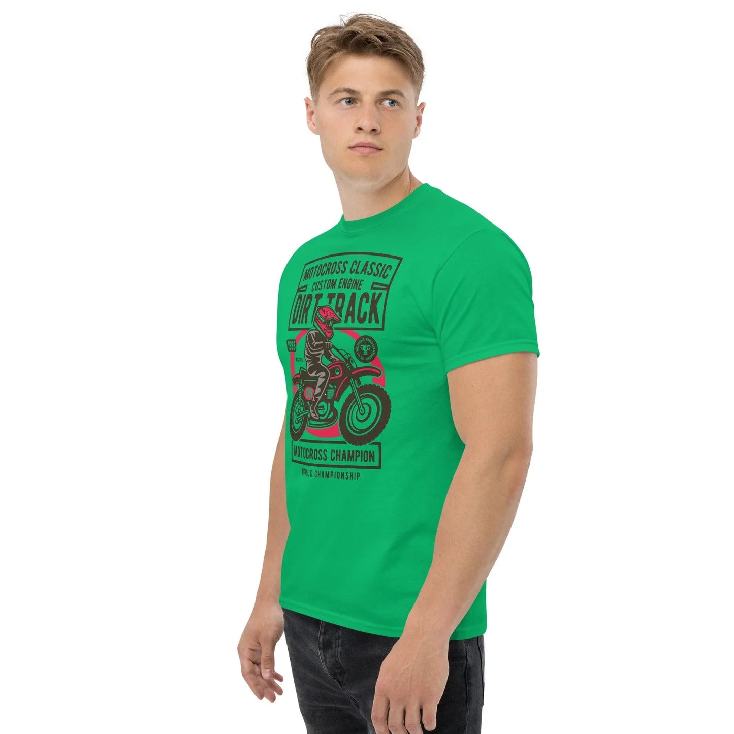 motocross-classic-dirt-track-herren-t-shirt-t-shirt-jlr-design-23 - JLR Design