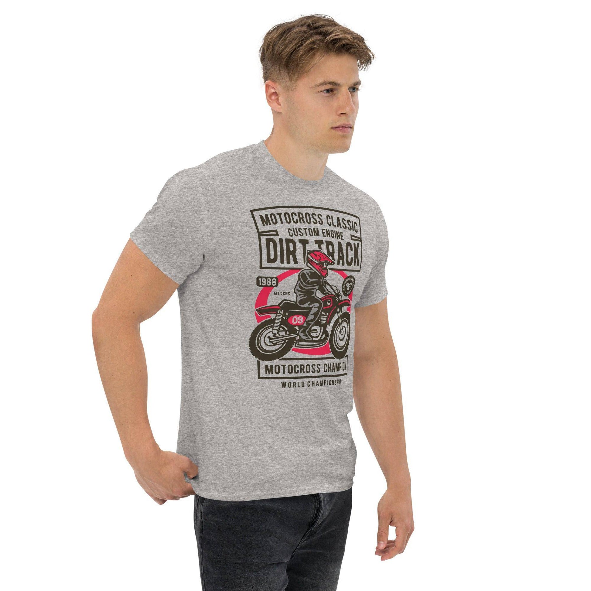 motocross-classic-dirt-track-herren-t-shirt-t-shirt-jlr-design-27 - JLR Design