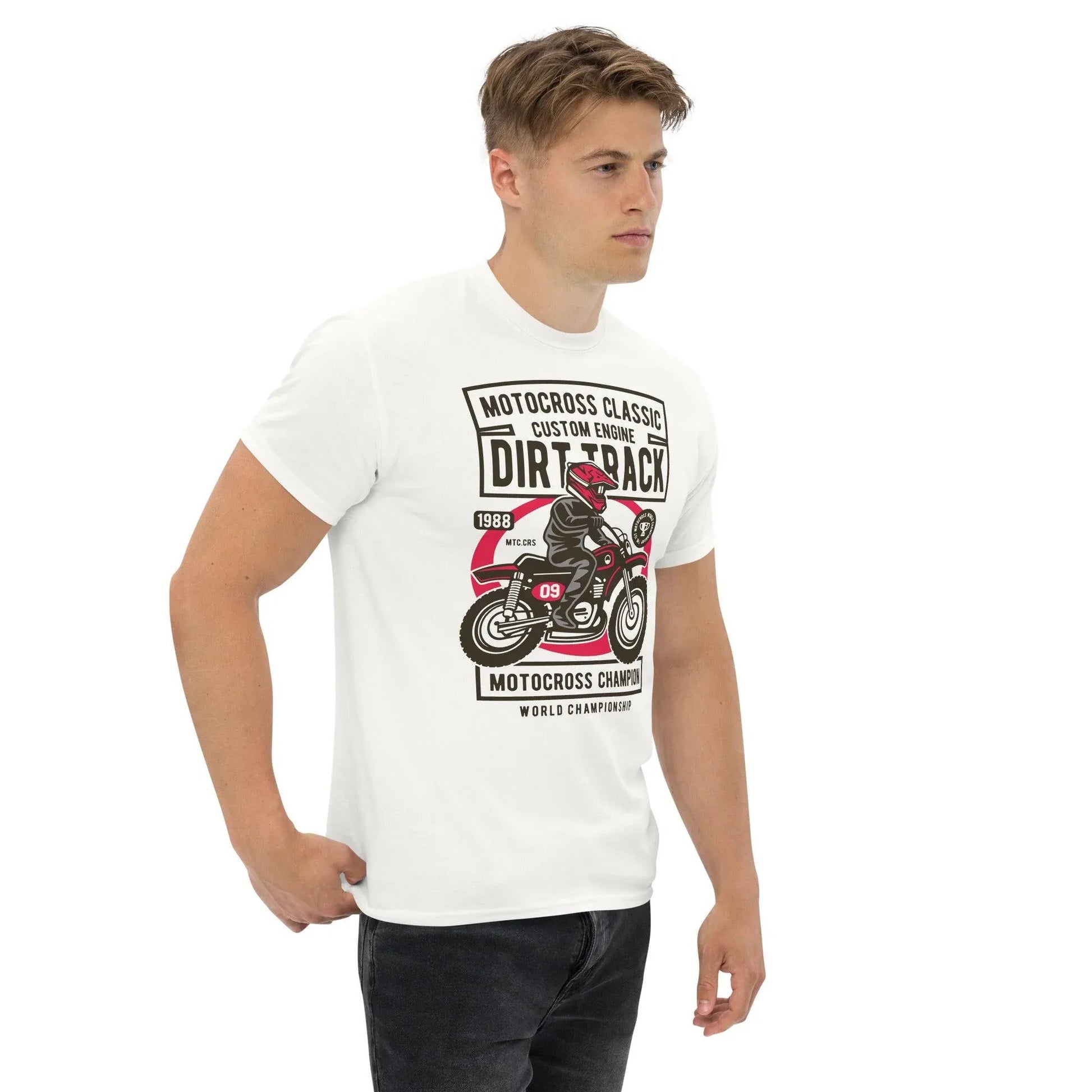motocross-classic-dirt-track-herren-t-shirt-t-shirt-jlr-design-30 - JLR Design