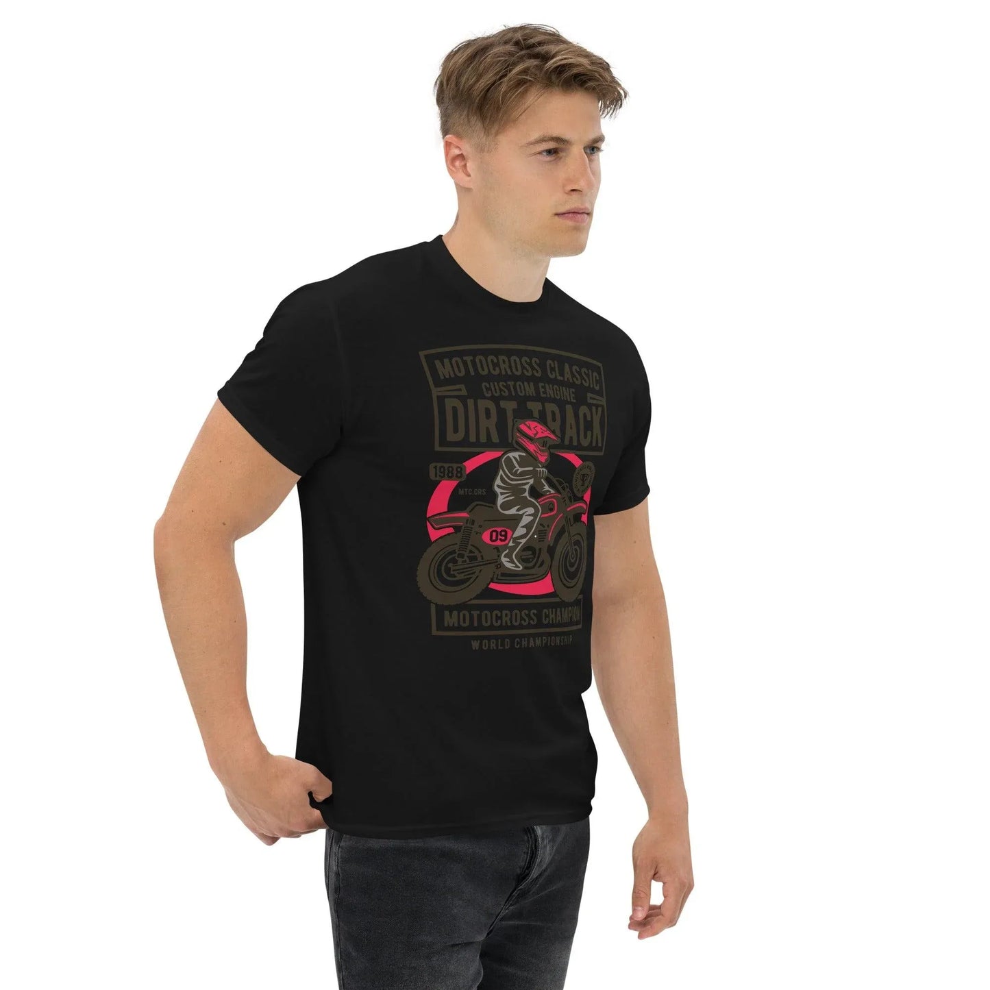 motocross-classic-dirt-track-herren-t-shirt-t-shirt-jlr-design-4 - JLR Design
