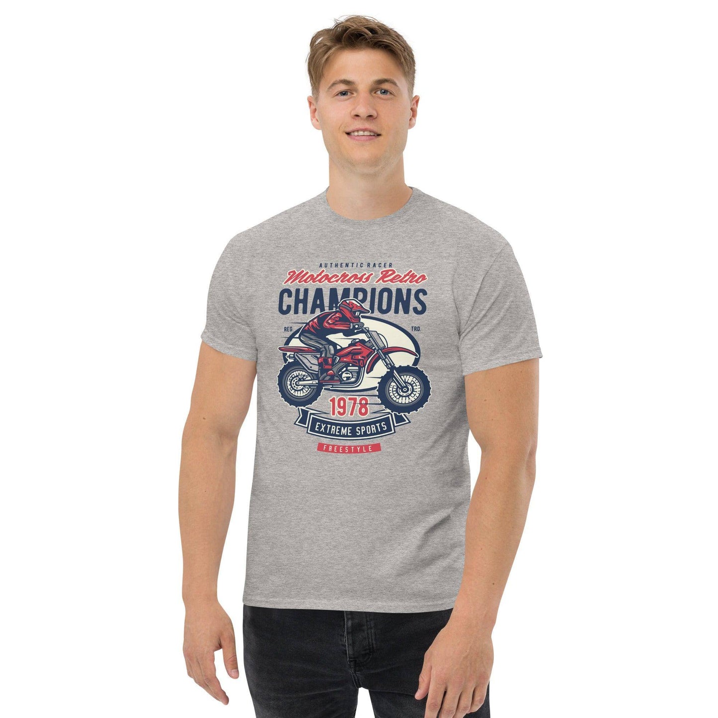 motocross-retro-champions-herren-t-shirt-t-shirt-jlr-design-28 - JLR Design