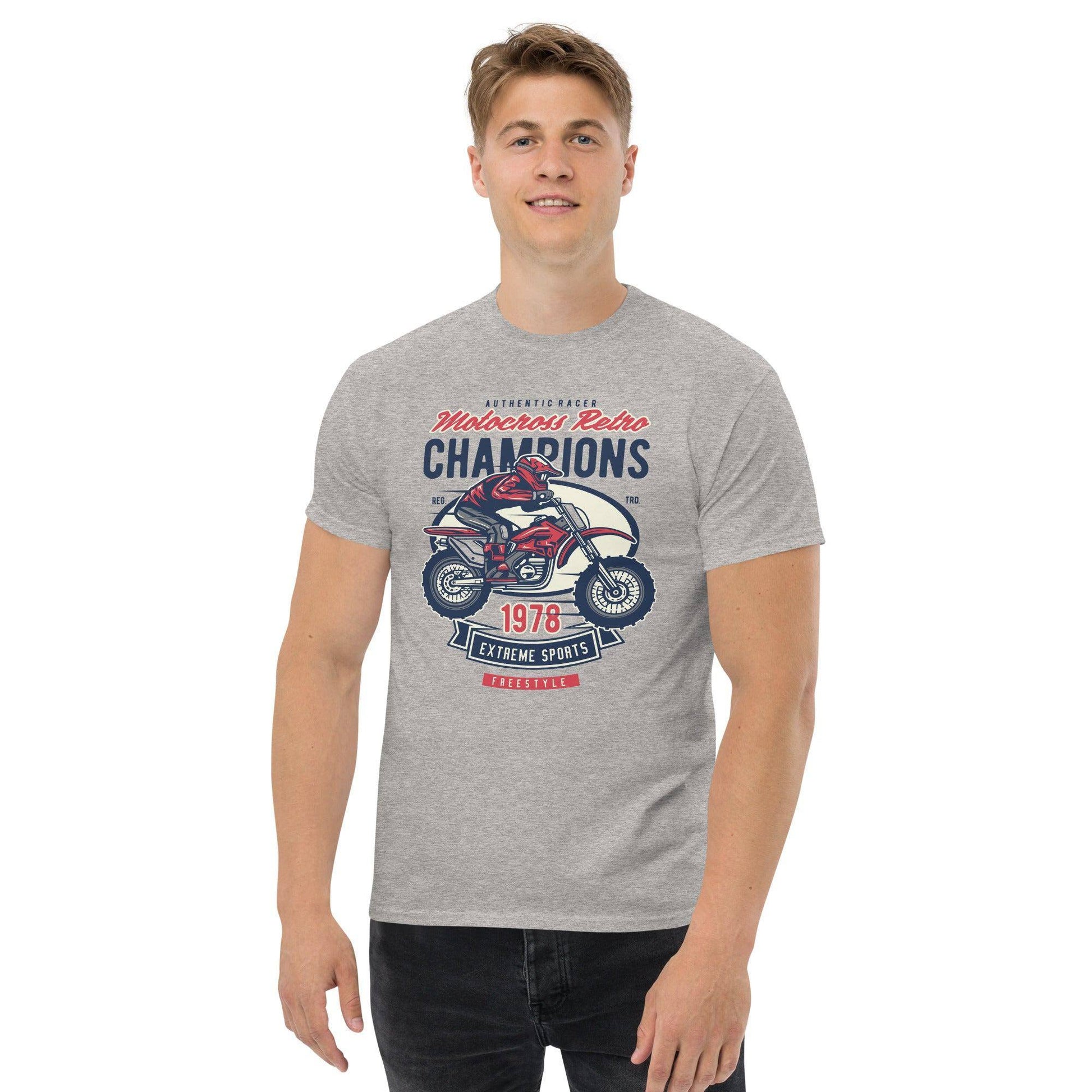 motocross-retro-champions-herren-t-shirt-t-shirt-jlr-design-28 - JLR Design