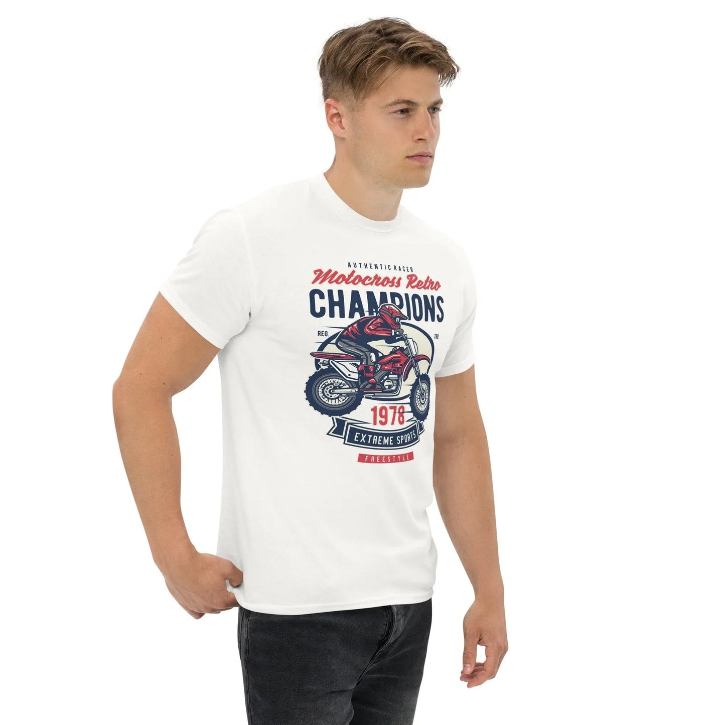 motocross-retro-champions-herren-t-shirt-t-shirt-jlr-design-33 - JLR Design