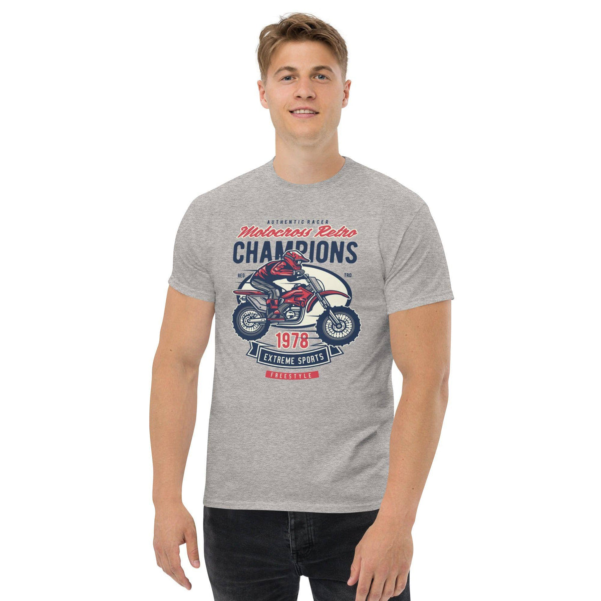 motocross-retro-champions-herren-t-shirt-t-shirt-jlr-design-jlr-design-de-28 - JLR Design