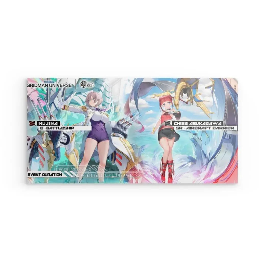 mujani-und-asukagawa-gridman-azur-lane-poster-poster-jlr-design-1 - JLR Design
