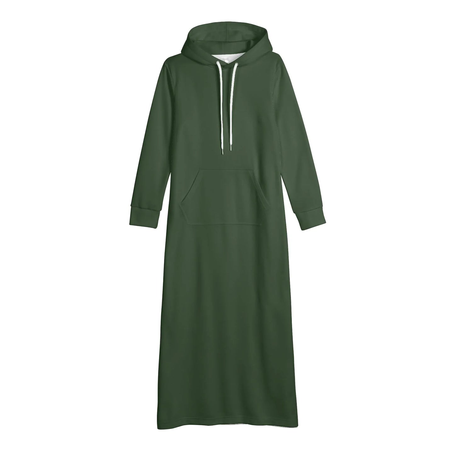 myrte-damen-maxi-hoodiekleid-knochellanges-kapuzenkleid-aus-weich-angerautem-fleece-hoodiekleid-jlr-design-4 - JLR Design