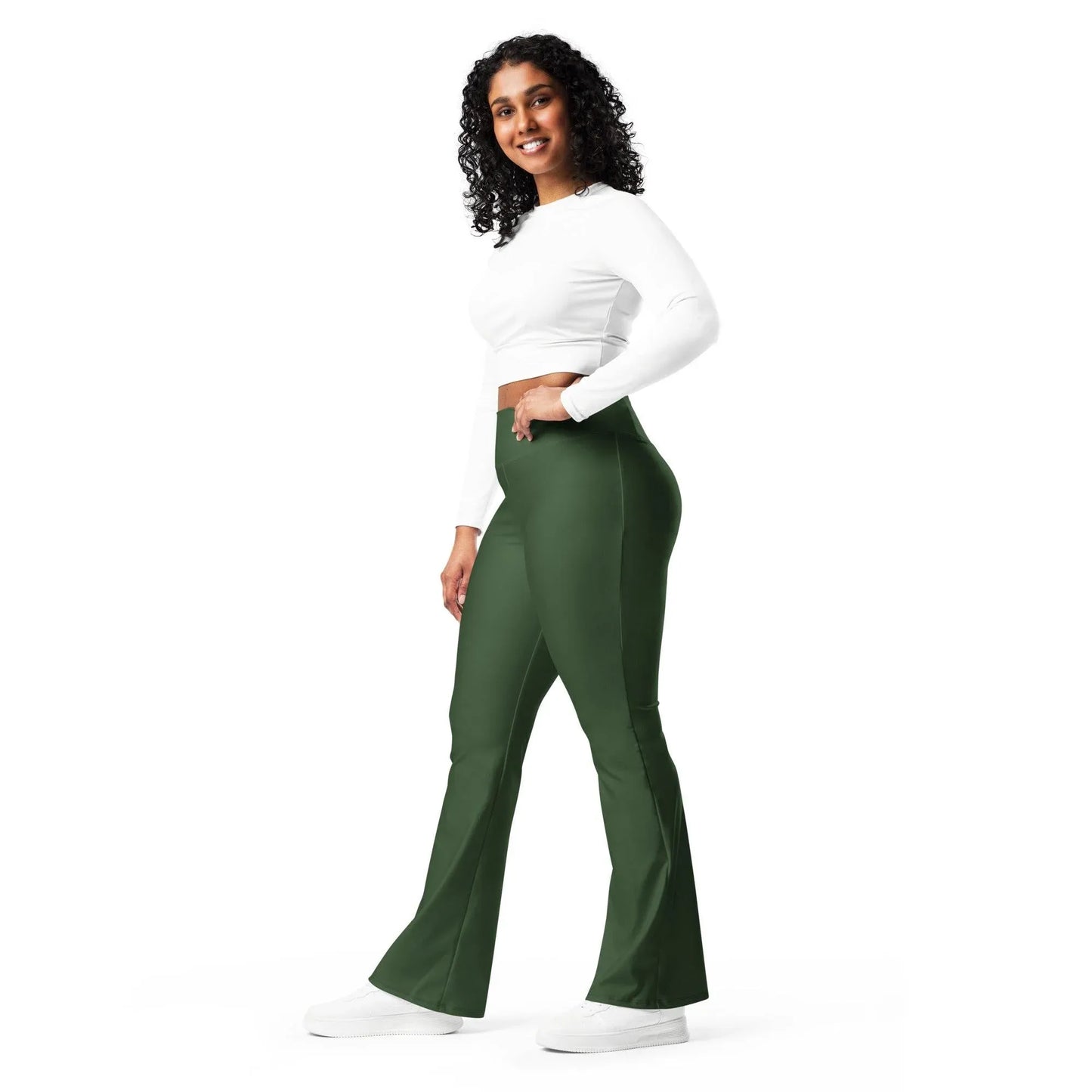 myrte-high-waist-flare-leggings-flare-leggings-jlr-design-10 - JLR Design