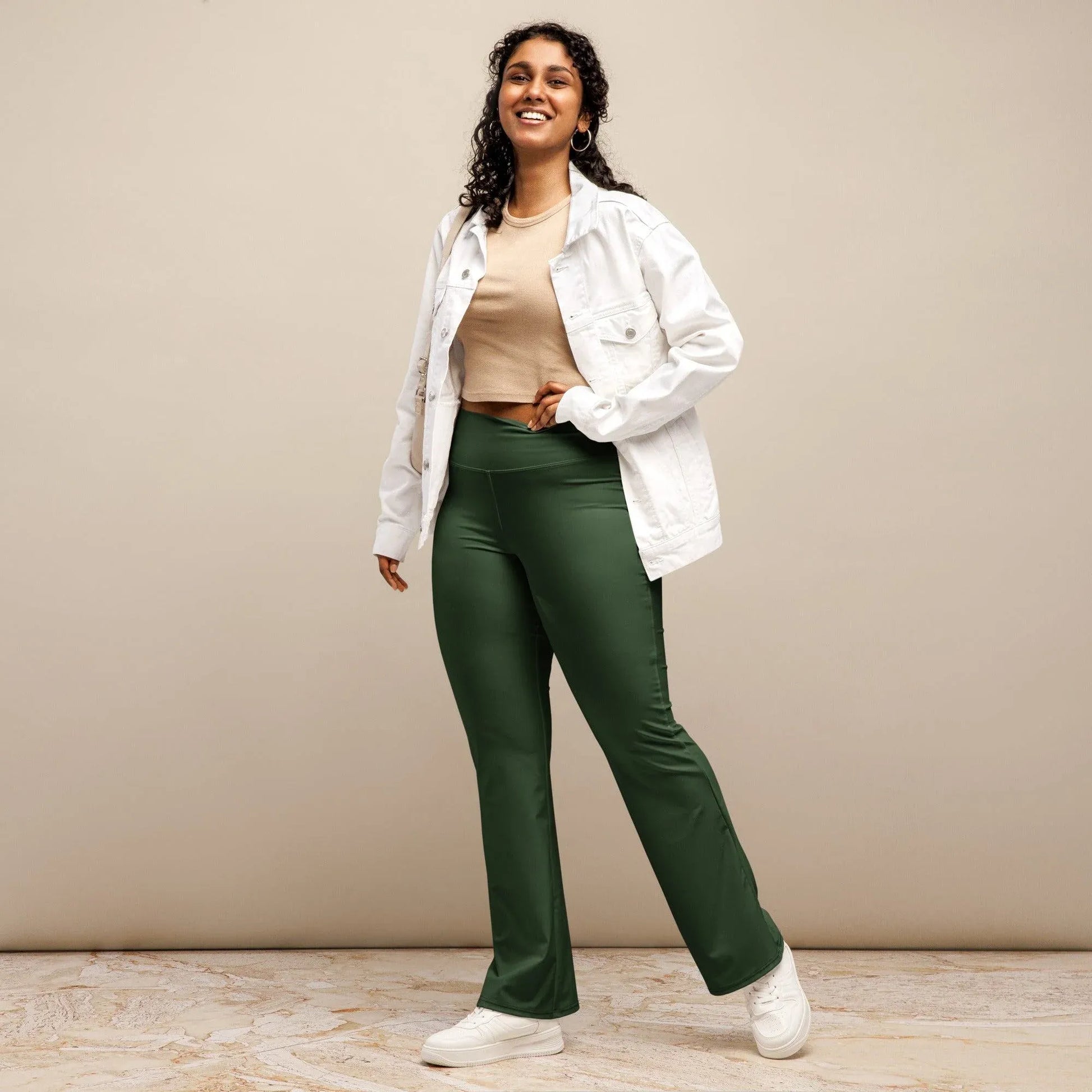 myrte-high-waist-flare-leggings-flare-leggings-jlr-design-2 - JLR Design