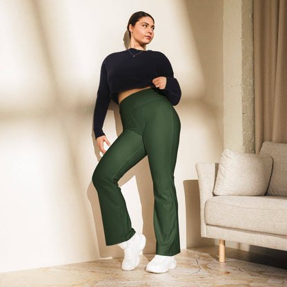 myrte-high-waist-flare-leggings-flare-leggings-jlr-design-3 - JLR Design