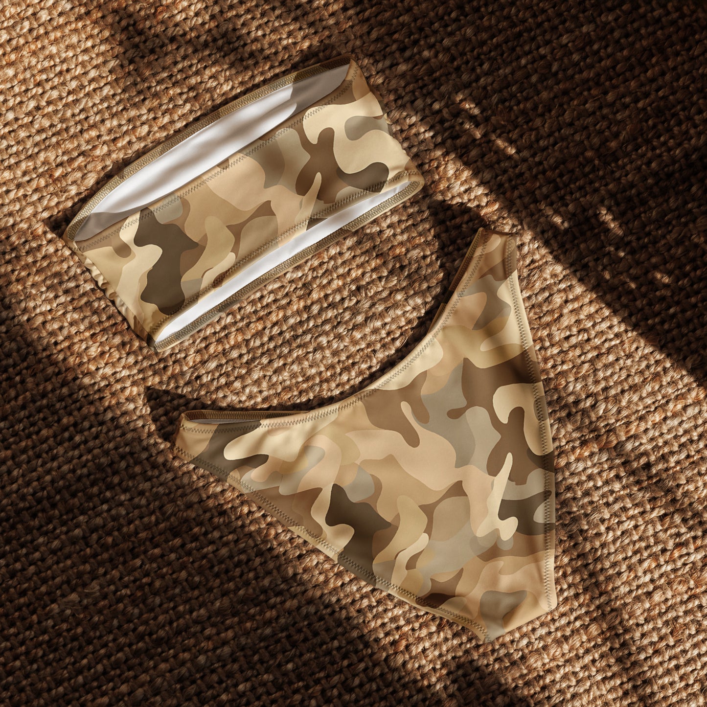 nachhaltiger-bandeau-bikini-brown-camouflage-v2-recyceltes-material-mit-allover-druck-bikini-jlr-design-5 - JLR Design
