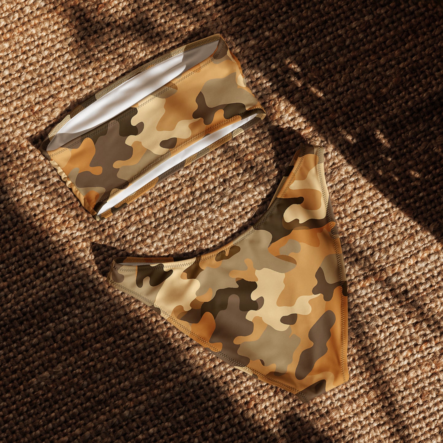 nachhaltiger-bandeau-bikini-brown-camouflage-v3-recyceltes-material-mit-allover-druck-bikini-jlr-design-5 - JLR Design