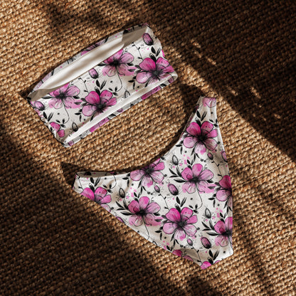 nachhaltiger-bandeau-bikini-inky-petals-v1-recyceltes-material-mit-allover-druck-bikini-jlr-design-5 - JLR Design