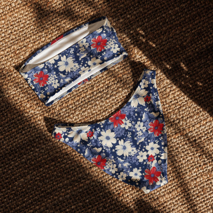 nachhaltiger-bandeau-bikini-patriotic-v1-recyceltes-material-mit-allover-druck-bikini-jlr-design-5 - JLR Design