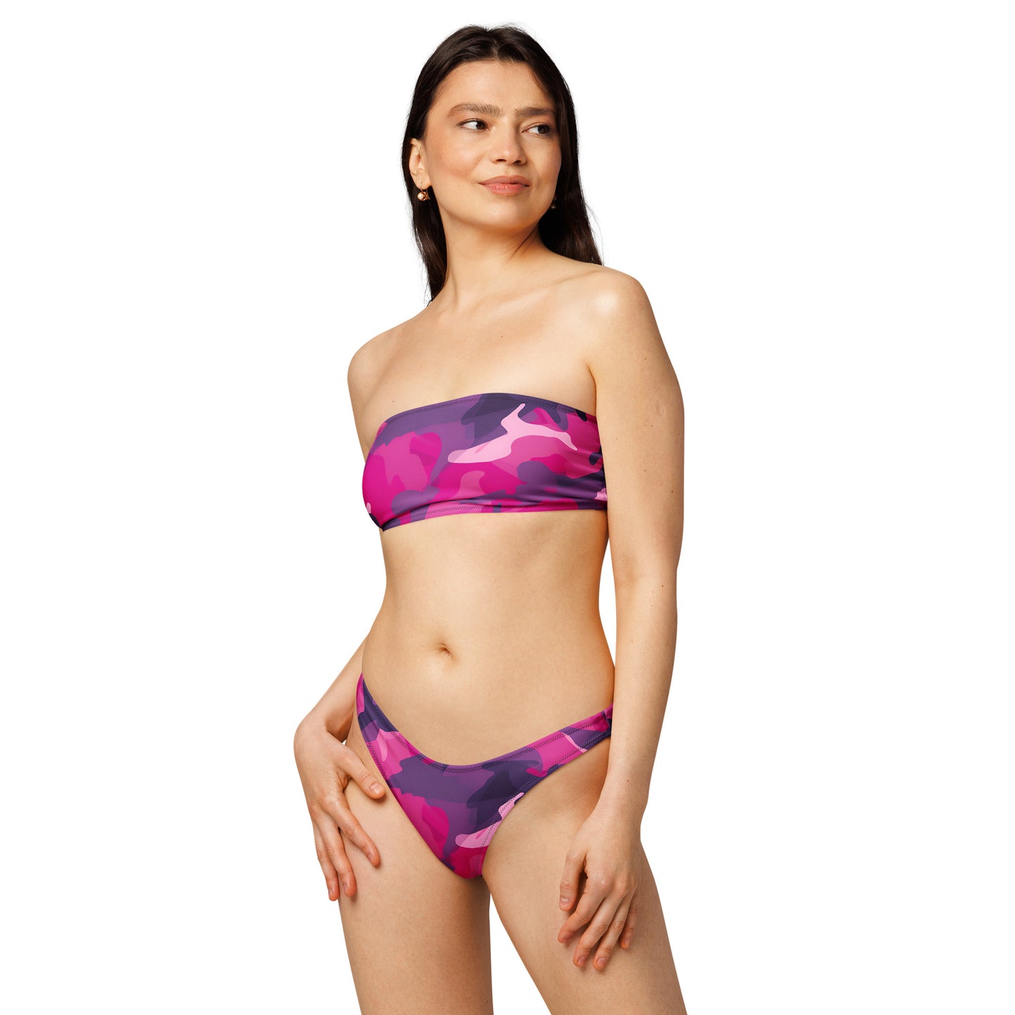 nachhaltiger-bandeau-bikini-pink-camouflage-v1-recyceltes-material-mit-allover-druck-bikini-jlr-design-2 - JLR Design